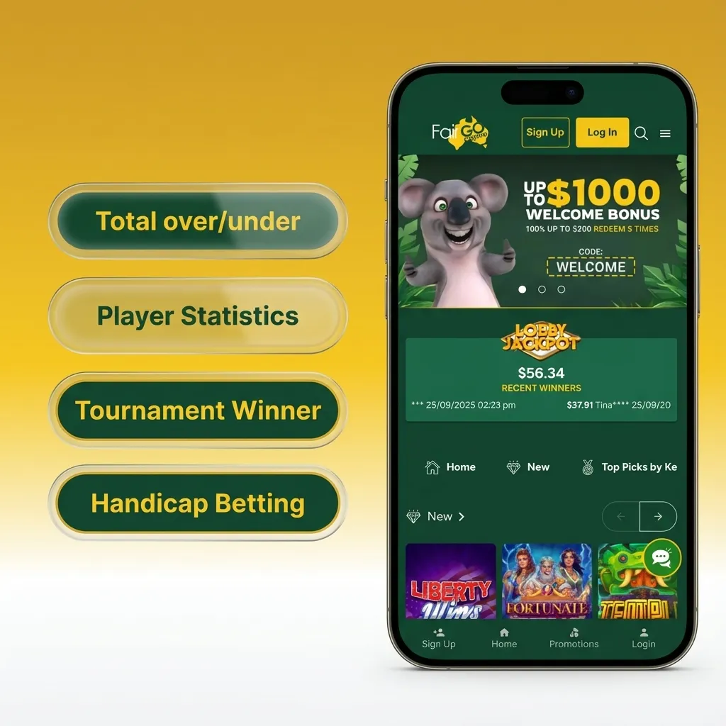 Bet Types Offered in the FairGo Casino iOS App