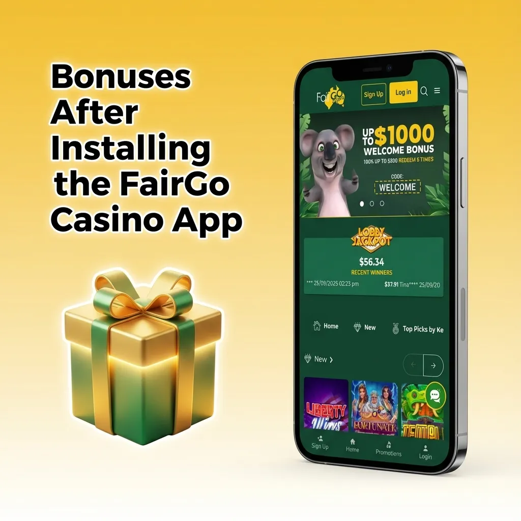 Bonuses After Installing the FairGo Casino App