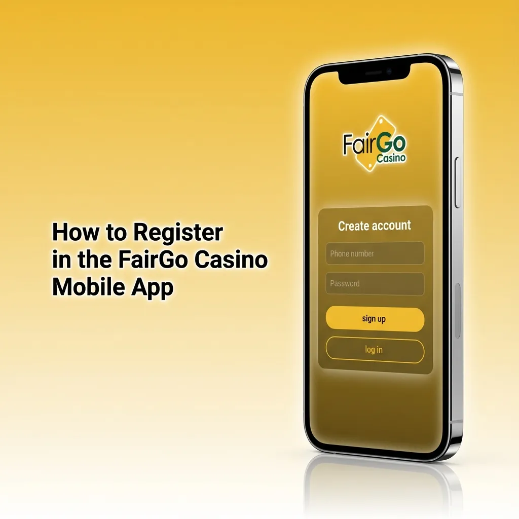 How to Register in the FairGo Casino Mobile App