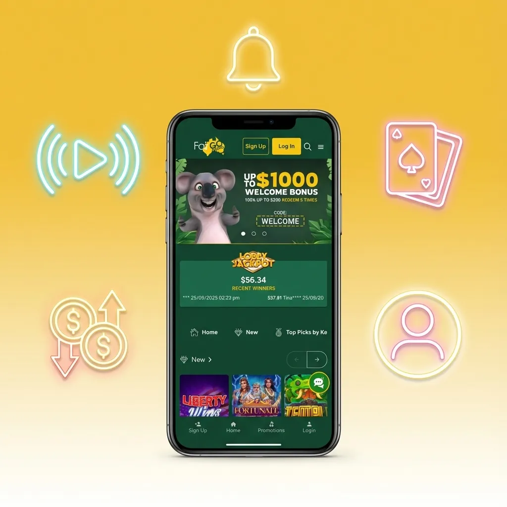 Key features of the FairGo Casino mobile app