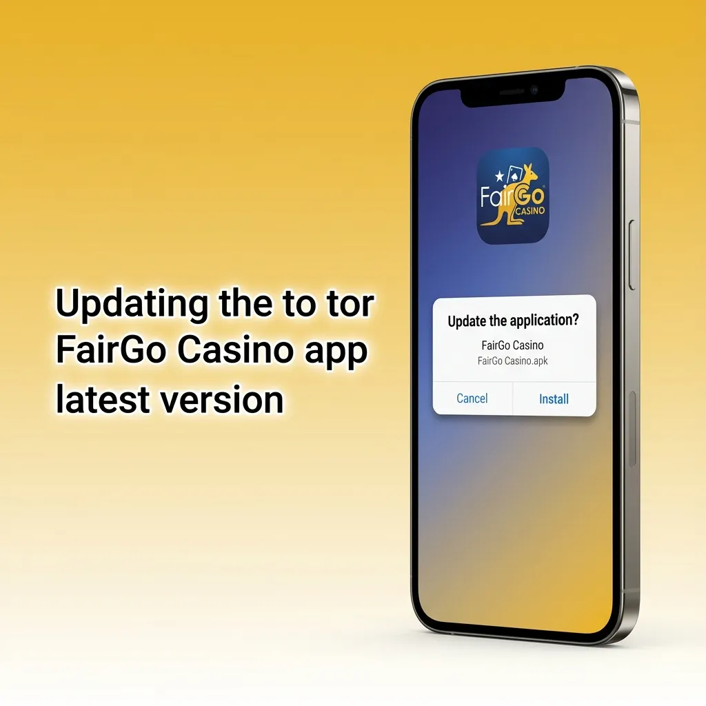 Updating the FairGo Casino app to the latest version