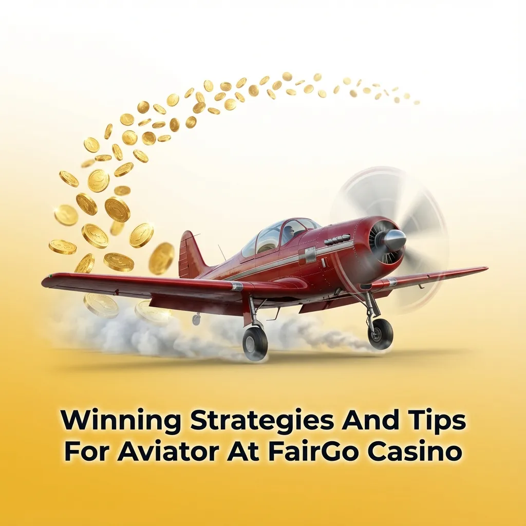 Illustration of FairGo Casino Aviator game with tips list on budgeting, cash-out multipliers, and balanced risk strategies